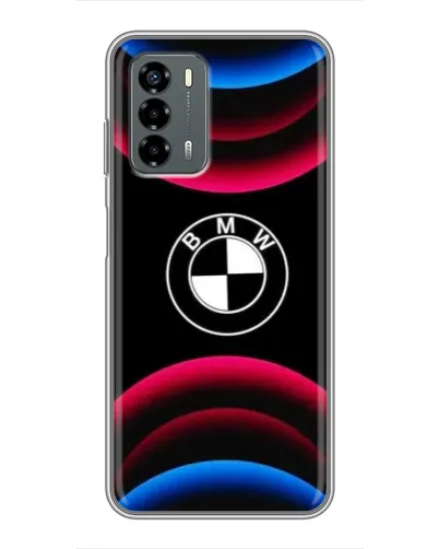 Чохол для Blade V40 Vita з картинкою «Логотип BMW та неонові дуги»