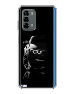 Чохол для Blade V40 Vita з картинкою «Силует BMW в темряві»