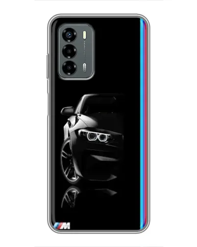 Чохол для Blade V40 Vita з картинкою «Силует BMW в темряві»