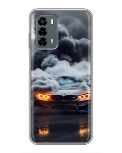 Чохол для Blade V40 Vita з картинкою «BMW у диму»