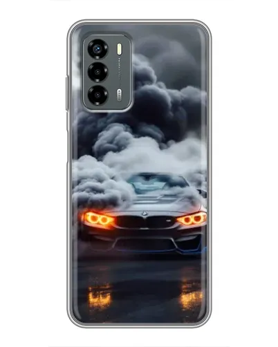 Чохол для Blade V40 Vita з картинкою «BMW у диму»