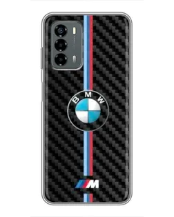 Чохол для Blade V40 Vita з картинкою «Емблема BMW та карбон»