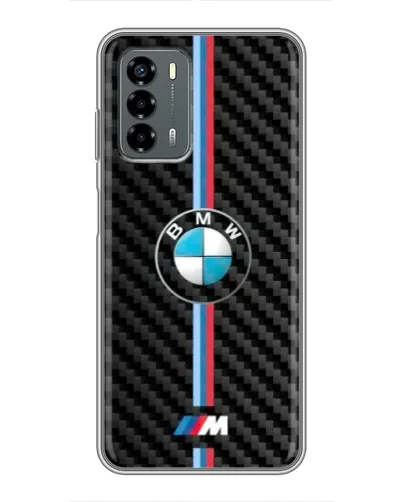 Чохол для Blade V40 Vita з картинкою «Емблема BMW та карбон»