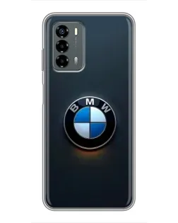 Чохол для Blade V40 Vita з картинкою «Логотип BMW — мінімалізм»