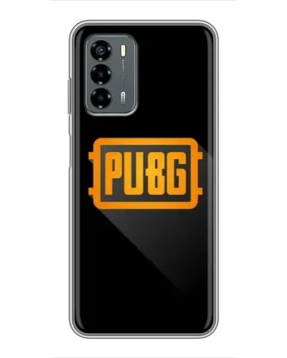Чохол для Blade V40 Vita з картинкою «PUBG — рамка лого»