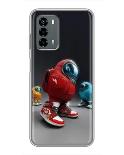 Чехол для Blade V40 Vita с картинкой «Among Us — 3D стиль»