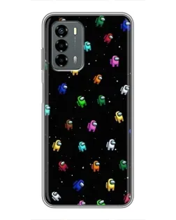 Чехол для Blade V40 Vita с картинкой «Экипаж Among Us»