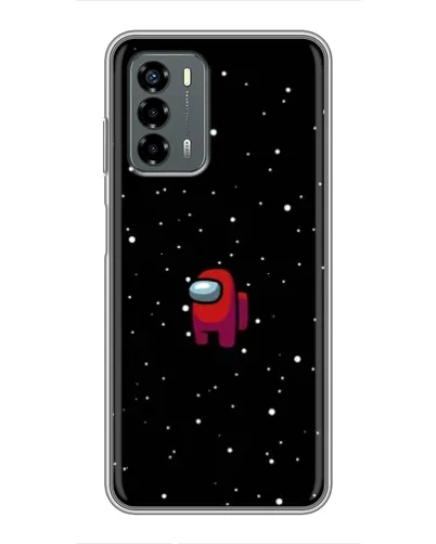 Чохол для Blade V40 Vita з картинкою «Червоний Among Us»
