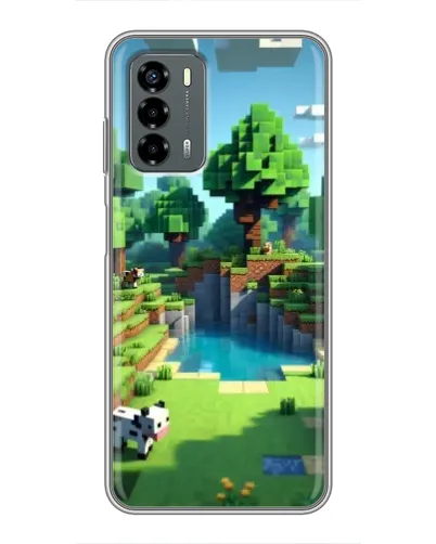 Чехол для Blade V40 Vita с картинкой «Minecraft летний день» Чехол для Blade V40 Vita с картинкой «Minecraft летний день»