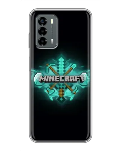 Чехол для Blade V40 Vita с картинкой «Minecraft Diamond лого» Чехол для Blade V40 Vita с картинкой «Minecraft Diamond лого»