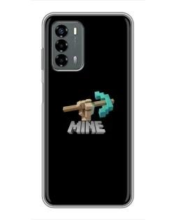 Чехол для Blade V40 Vita с картинкой «Алмазная кирка»