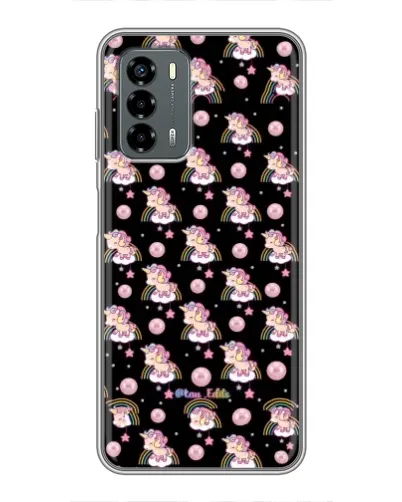 Чехол для Blade V40 Vita с картинкой «Magic Unicorn паттерн»