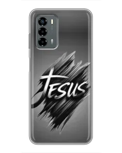 Чехол для Blade V40 Vita с картинкой «Надпись Jesus Graffiti»