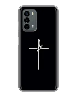 Чехол для Blade V40 Vita с картинкой «Тонкий крест»