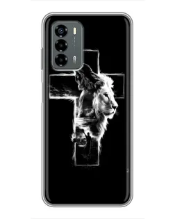 Чехол для Blade V40 Vita с картинкой «Сияющий крест Jesus»