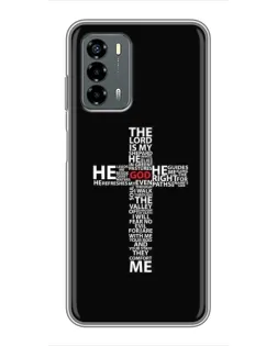 Чехол для Blade V40 Vita с картинкой «Текстовый крест»