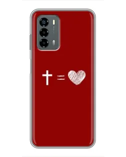 Чехол для Blade V40 Vita с картинкой «Уравнение любви»