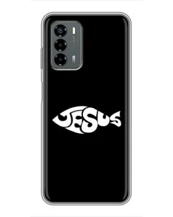 Чехол для Blade V40 Vita с картинкой «Рыба Jesus»