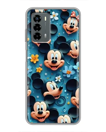 Чехол для Blade V40 Vita с картинкой «Паттерн Микки и Минни» Чехол для Blade V40 Vita с картинкой «Паттерн Микки и Минни»
