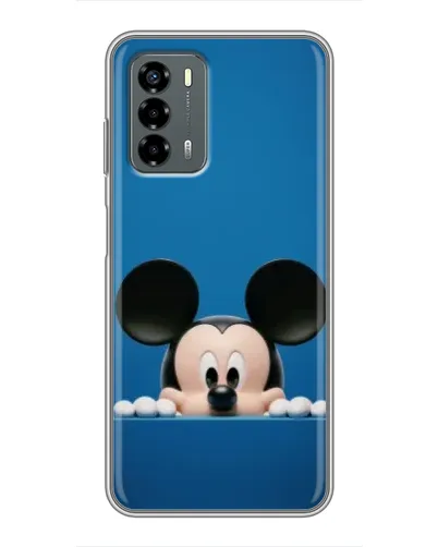Чехол для Blade V40 Vita с картинкой «Микки выглядывает» Чехол для Blade V40 Vita с картинкой «Микки выглядывает»