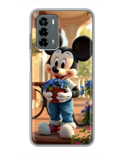 Чехол для Blade V40 Vita с картинкой «Микки садовод» Чехол для Blade V40 Vita с картинкой «Микки садовод»