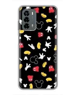 Чехол для Blade V40 Vita с картинкой «Графический принт лапок»