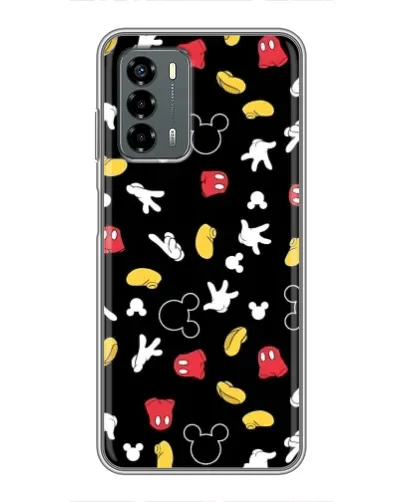 Чехол для Blade V40 Vita с картинкой «Графический принт лапок» Чехол для Blade V40 Vita с картинкой «Графический принт лапок»