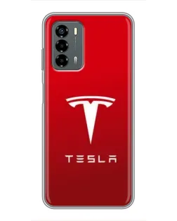 Чехол для Blade V40 Vita с картинкой «Tesla Red Classic»