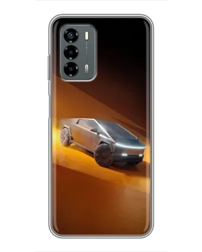 Чехол для Blade V40 Vita с картинкой «Cybertruck в пустыне»