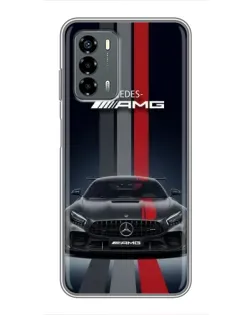 Чохол для Blade V40 Vita з картинкою «Mercedes — білий карбон» Чохол для Blade V40 Vita з картинкою «Mercedes — білий карбон»