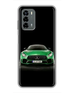 Чохол для Blade V40 Vita з картинкою «Mercedes — неоновий лого»