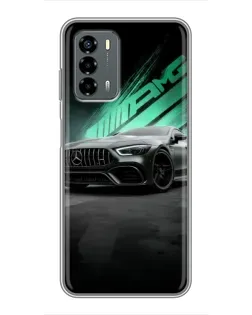 Чохол для Blade V40 Vita з картинкою «Темний Mercedes AMG»