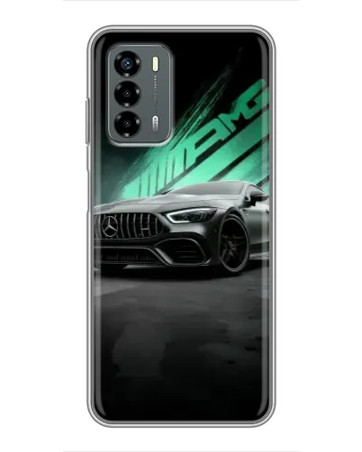 Чохол для Blade V40 Vita з картинкою «Темний Mercedes AMG»