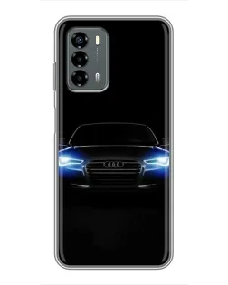 Чохол для Blade V40 Vita з картинкою «Audi в неоні»