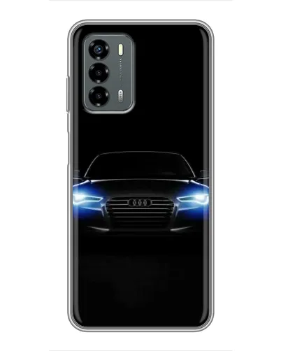 Чохол для Blade V40 Vita з картинкою «Audi в неоні»