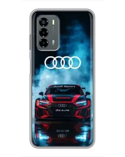 Чохол для Blade V40 Vita з картинкою «Audi Sport — неон»