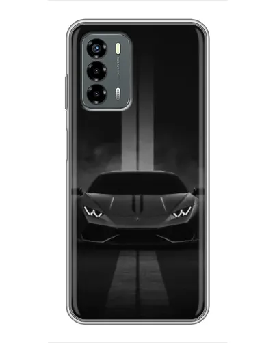 Чехол для Blade V40 Vita с картинкой «Lamborghini симметрия дорог»