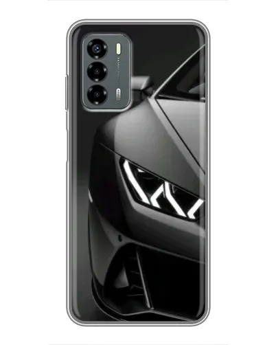 Чехол для Blade V40 Vita с картинкой «Lamborghini фары детализация»