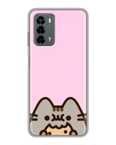 Чехол для Blade V40 Vita с картинкой «Pusheen и печенье»