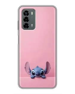 Чехол для Blade V40 Vita с картинкой «Stitch выглядывает»
