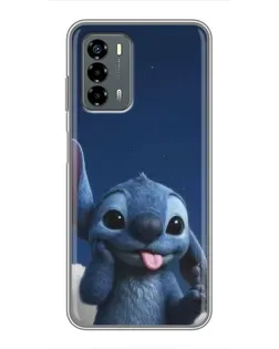Чехол для Blade V40 Vita с картинкой «Стич в облаках»
