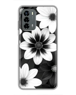 Чехол для Blade V40 Vita с картинкой «Монохромные астры» Чехол для Blade V40 Vita с картинкой «Монохромные астры»