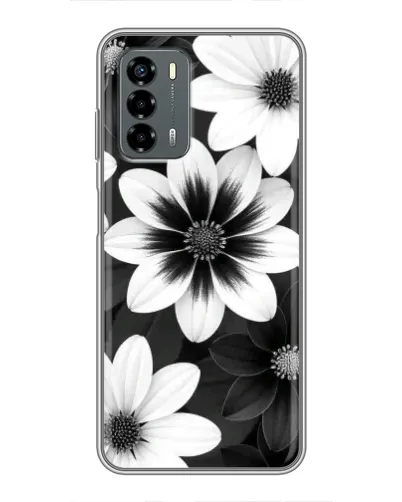 Чохол для Blade V40 Vita з картинкою «Монохромні айстри»