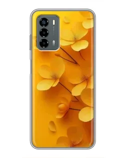 Чехол для Blade V40 Vita с картинкой «Золотые лепестки» Чехол для Blade V40 Vita с картинкой «Золотые лепестки»