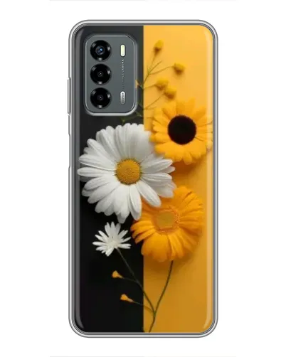 Чохол для Blade V40 Vita з картинкою «Соняшник та ромашка»
