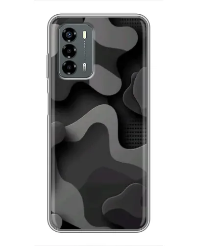 Чохол для Blade V40 Vita з картинкою «Темний абстрактний камуфляж»