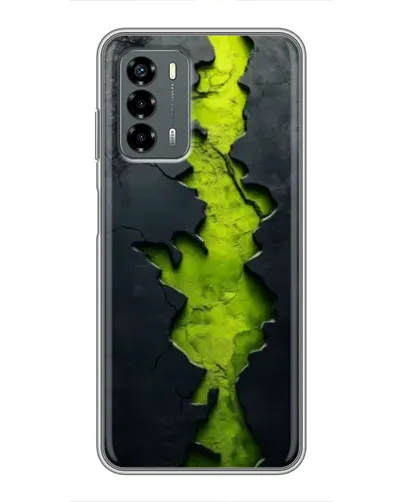 Чохол для Blade V40 Vita з картинкою «Салатовий розлом скелі»