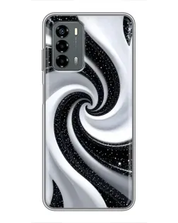 Чохол для Blade V40 Vita з картинкою «Чорно-біла спіраль» Чохол для Blade V40 Vita з картинкою «Чорно-біла спіраль»