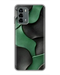 Чохол для Blade V40 Vita з картинкою «Зелені шкіряні хвилі»