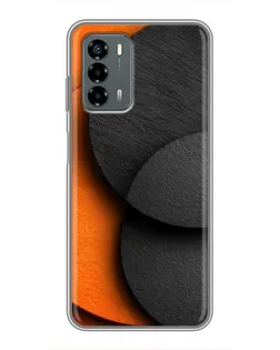 Чохол для Blade V40 Vita з картинкою «Геометрія помаранчевих кіл»